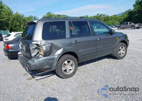 2007 Honda Pilot Ex-L z USA, uszkodzony, nr VIN 2HKYF18537H513425